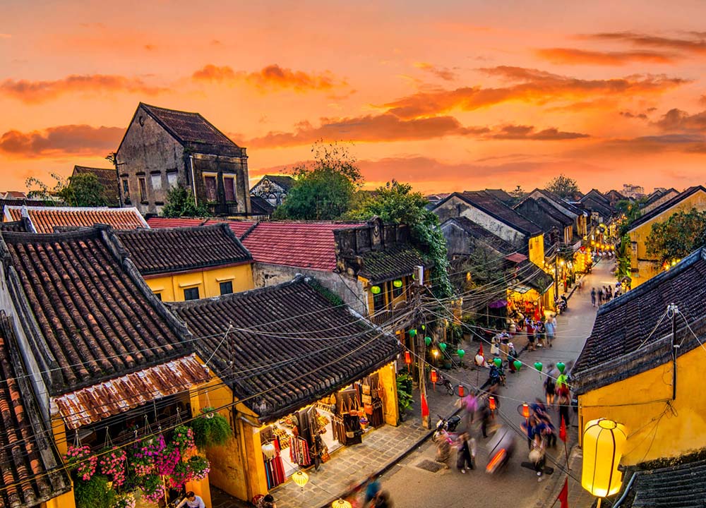 Sunset on Faifo Coffee - Best Sunset Spots in Hoi An